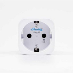 Enchufe inteligente Shelly Plug M Gen3 Wifi Bluetooth Control por voz y consumo