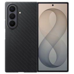Funda para móvil Samsung Carbono Negra Magnética para Galaxy Z Fold8 Ultra