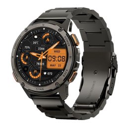 MaxCom FW110 Bluetooth 1,43" Negro Correa Negra Pulsómetro Tensiómetro SpO2