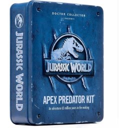 Kit Colección Doctor Collector Jurassic World Apex Predator Edición Visitante VIP