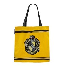 Bolsa Tote Cinereplicas Hufflepuff Harry Potter Algodón 100%
