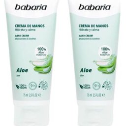 Babaria Crema de Manos Aloe Vera 2 X100 ml
