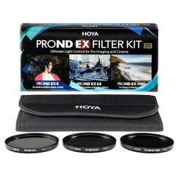 Filtro de lente Hoya PRO ND EX Kit 72mm pack 3 densidad neutra aluminio