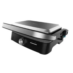 Parrilla Eléctrica Cecotec Rock'ngrill 1500W Apertura 180º Rockstone Antiadherente
