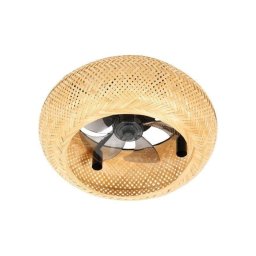 Ventilador de Techo con Luz FARELEK Canisséa 20W 50cm 6 Velocidades Motor DC Silencioso con Mando