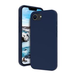 Funda para móvil dbramante1928 Monaco Cover silicona azul para iPhone 17e/16e
