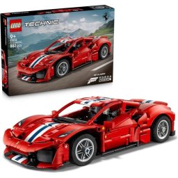 LEGO Technic Coche Ferrari 488 Pista 42235 882 piezas