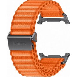 Correa deportiva Samsung Trail Band para Galaxy Watch Ultra naranja nylon titanio