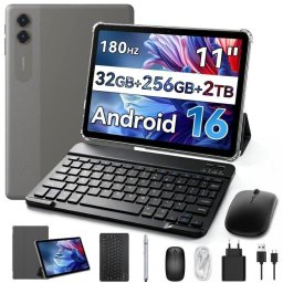 Tablet ExcitPower T70 WiFi 11" 8GB 256GB Gris con Teclado y Stylus Pen