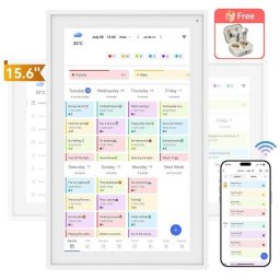 Calendario digital inteligente TABWEE P15 15,6" pantalla táctil sincronización con app