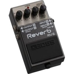 BOSS RV-6 REVERB DIGITAL 8-Tipos Reverb 32-bits 44.1kHz