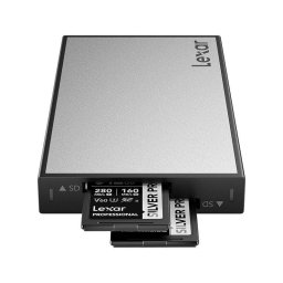Lector de Tarjetas SD Lexar Workflow Pro Dual-Slot USB 3.2 Gen2 aluminio resistente