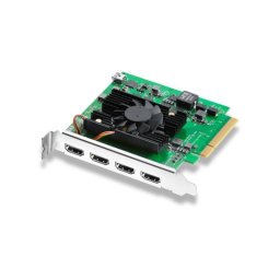 Capturadora de vídeo Blackmagic Design BDLKDVQDHDMI4K PCIe 4 HDMI 4K DCI