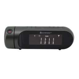 Reloj Despertador Soundmaster UR6700AN DAB+ FM LCD Negro