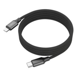 Cable Ansmann 1700-0187 Lightning a USB-C 1,2 m Negro 27 W