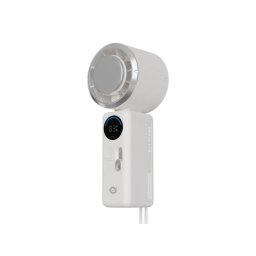 Mini Ventilador de Mano Conceptronic AERIVA03C Turbo Recargable 2A Pantalla Digital Placa Enfriadora