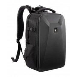 Mochila fotográfica K&F Concept Nature Wander 22 l modular resistente al agua negra