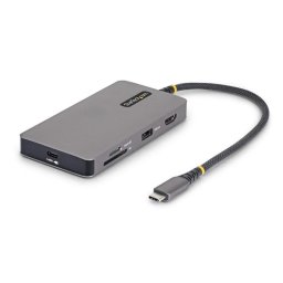 Docking station StarTech 305B-USBC-MULTIPORT USB-C HDMI 4K 140W Ethernet SD Gris