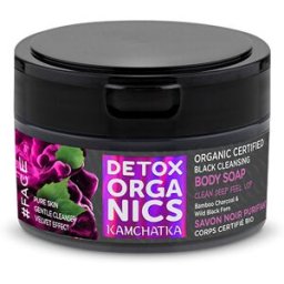 Detox Jabón Corporal Limpiador Negro 200 ml