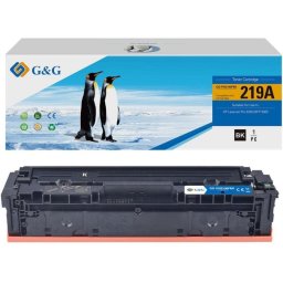 Cartucho de Tóner G&G Compatible con HP 219A 1300 Páginas Negro