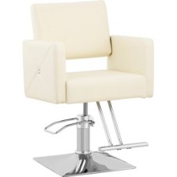 physa Sillón de peluquería Carlisle con reposapiés - altura del asiento 49 - 63 cm - 150 kg - beis 10040863