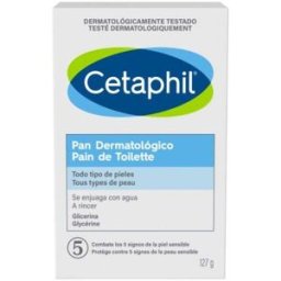 Cetaphil Jabón limpiador dermatológico 127g 2026-05