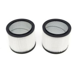 Juego de filtros HBM para el aspirador de construcción profesional de acero inoxidable HBM de 80 litros y 3000 W con 3 motores