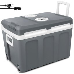 Briebe CF1155 Nevera Portátil Eléctrica de Viaje, Coche, Camping, 40 L, Conexión 12V y 220V