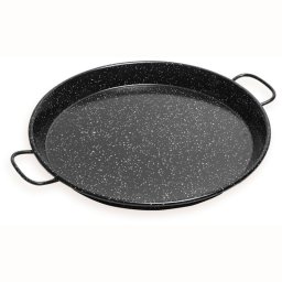 Briebe Pan46 Briebe Paellera Valenciana Esmaltada 46cm, Amtiadherente 12 Raciones De Paella, Gas, Ho