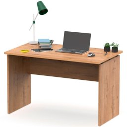 Briebe Bri-14079 Mesa de Oficina 76x120x68cm Zenith Roble Gold