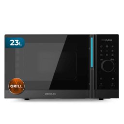 Microondas Cecotec Proclean 6120 23L 800W Grill 1000W Control Digital y Descongelado