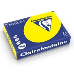 Papel impresora Clairefontaine 1762C A3 brillo 80 g/m² 500 hojas blanco