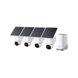 Cámara IP Eufy SoloCam E42 4K Visión Nocturna Interior y Exterior IA Alarma Audio Bidireccional