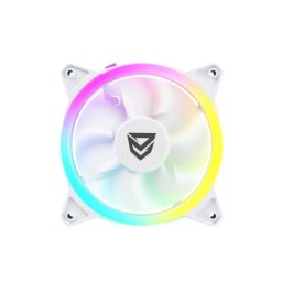 Refrigeración Aire Nfortec Draco X 120mm Ventilador ARGB Hidráulico Blanco
