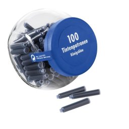 Recambio de tinta para bolígrafo Pelikan 156372 Azul 100 piezas jarra