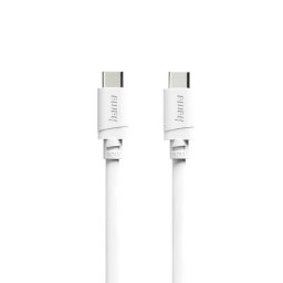 Cable USB-C a USB-C Hama 2 m USB 2.0 Blanco