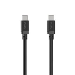 Cable USB-C a USB-C Hama 2 m USB 2.0 Negro