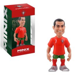 Figura coleccionable Cristiano Ronaldo MINIX Portugal 12 cm