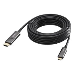 Cable adaptador USB-C a HDMI Vision TC 15MUSBCHDMI+/BL 15 m 4K 60 Hz