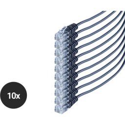 Cable de teléfono Shiverpeaks S/CONN Rj11 0,6 m Set de 10
