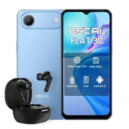 OSCAL Flat 3C 4G 6.56" 4GB 64GB Azul Dual SIM
