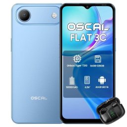 OSCAL Flat 3C 4G 6.56" 4GB 128GB Azul Dual SIM