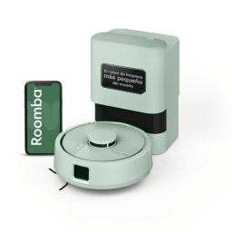 Robot Aspirador y Fregasuelos iRobot Roomba Mini Combo con Autovaciado Navegación LiDAR 7000Pa