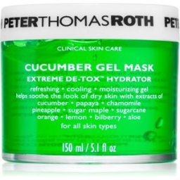 Cucumber De-Tox Gel Mask Mascarilla Gel Hidratante Para Rostro Y Contorno De Ojos 150 Ml