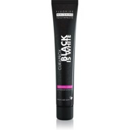 Black Is White Pasta De Dientes Blanqueadora Con Carbón Activo E Hidroxiapatito Sabor Fresh Lime-Mint 90 Ml