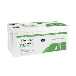 Batería para scooter eléctrica de litio Upower Ecoline UE-24Li100BL 24V 100Ah