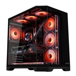 ProGaming Banshee Caja PC Cube Tower ATX Con 7 Ventiladores ARGB Reverse, Controlador ARGB + PWM, Filtros Antipolvo, Alto Airflow