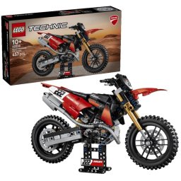LEGO Technic Moto Ducati Desmo450 MX Factory 42238 457 piezas