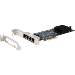 Tarjeta de red Exsys EX-60154 PCI Express x4 5 Gbit/s con 4 puertos RJ45 Low Profile