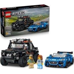 LEGO Speed Champions Jaguar Project 7 y Land Rover Defender 77264 740 piezas